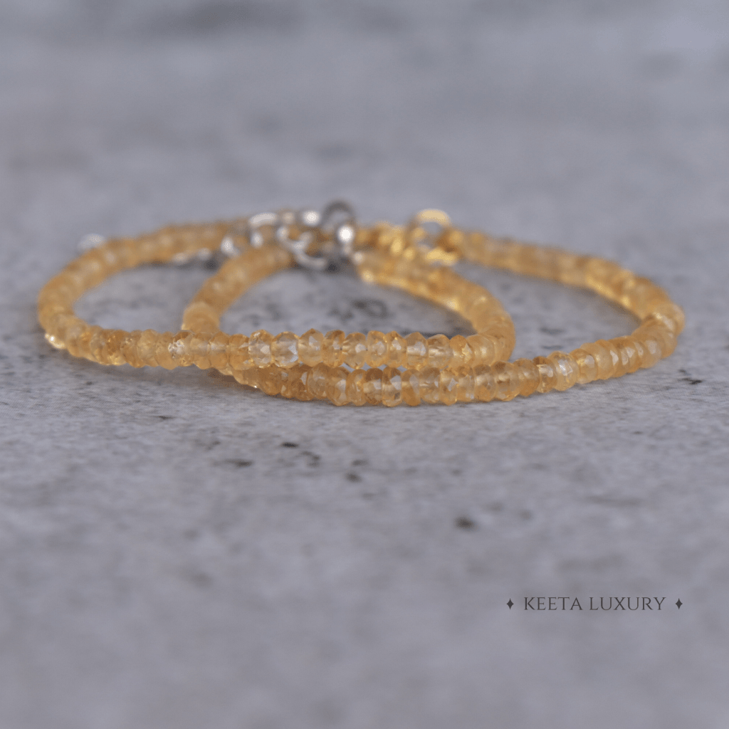 Goddess - Citrine Bracelets -