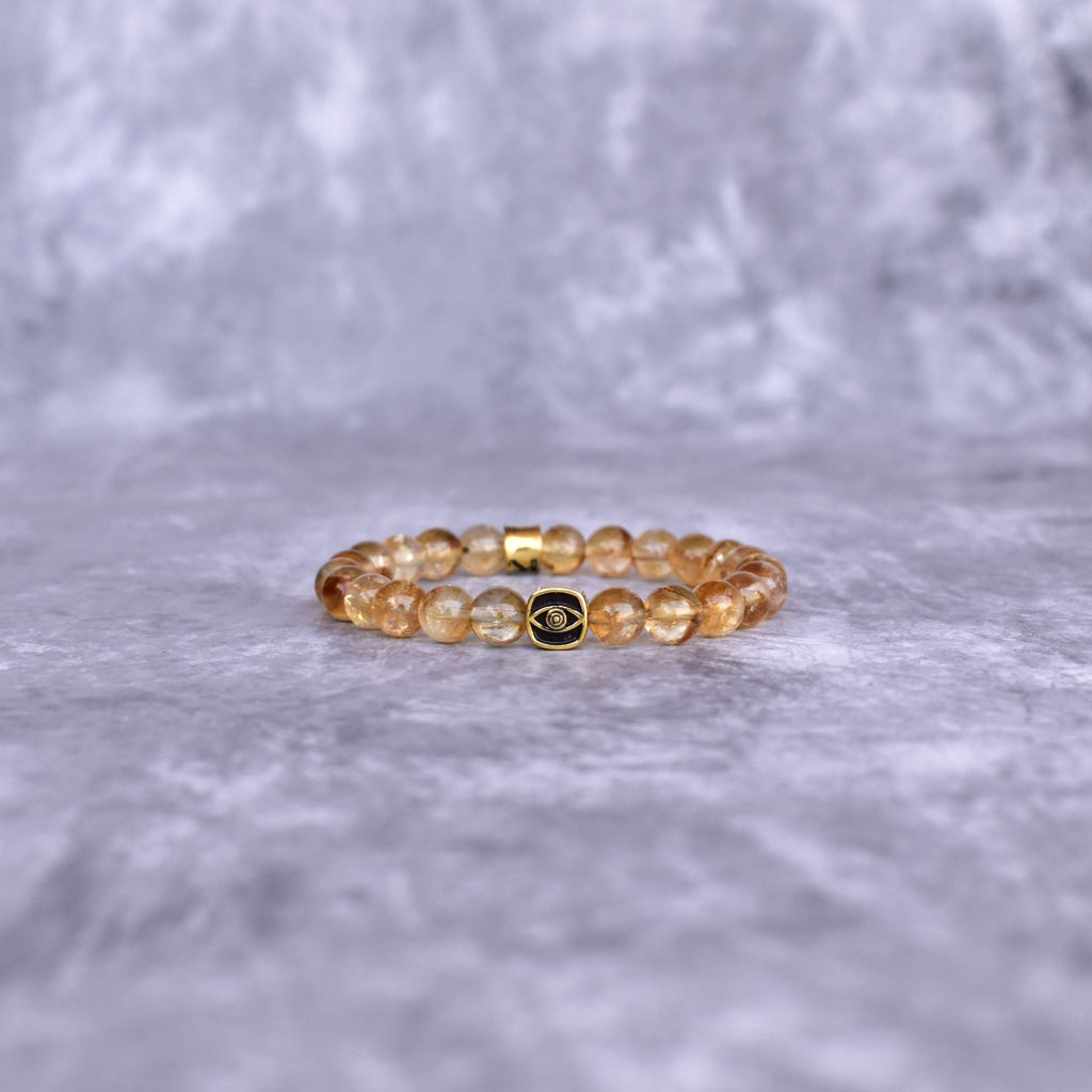 Golden Gaze - Citrine Bracelets -