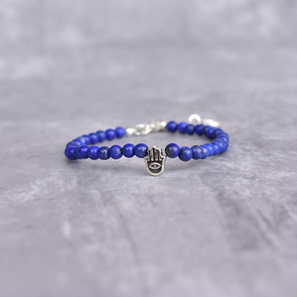 Hamsa Harmony - Lapis Lazuli Bracelets -