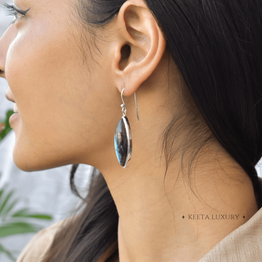 Innate Wisdom - Labradorite Earrings -