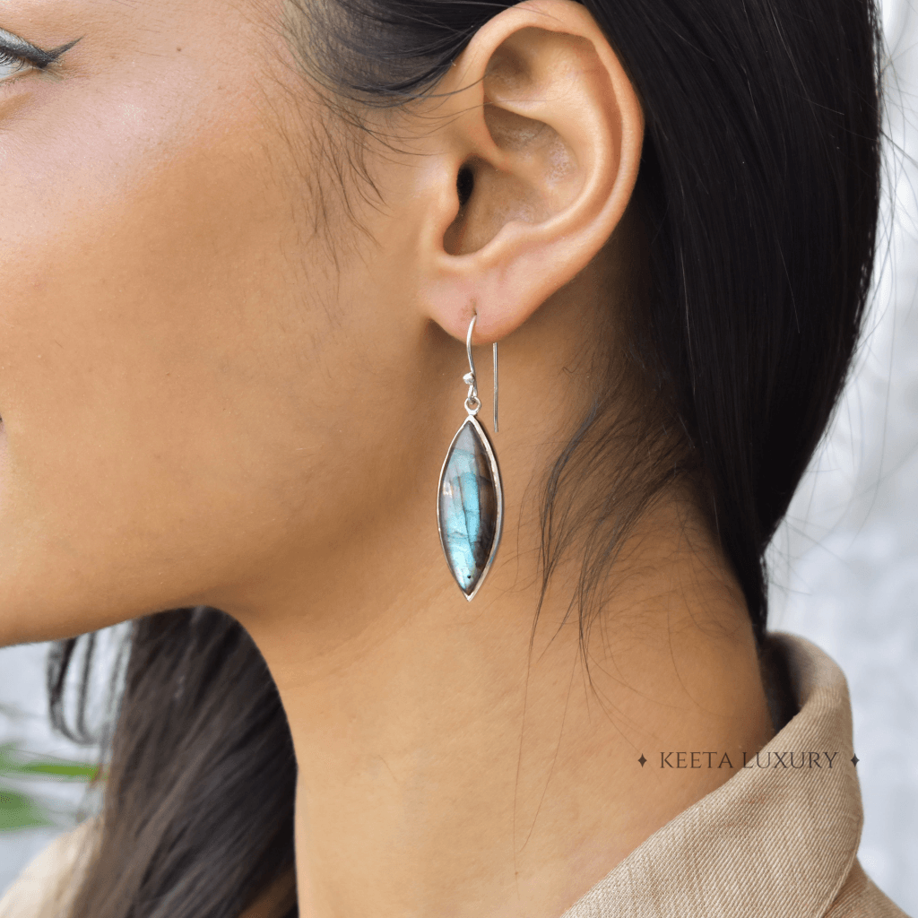 Innate Wisdom - Labradorite Earrings -