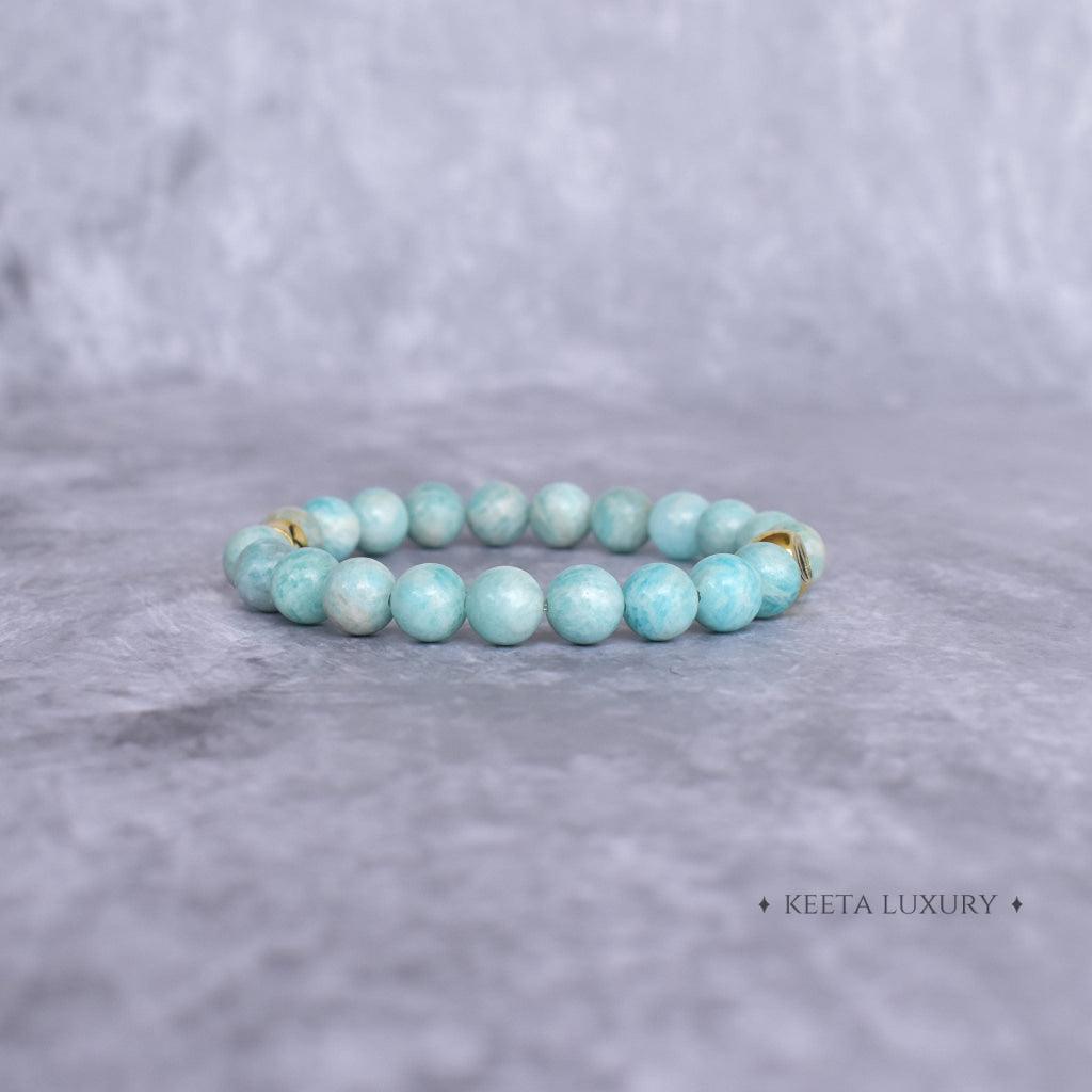 Lotus - Amazonite Bracelet -