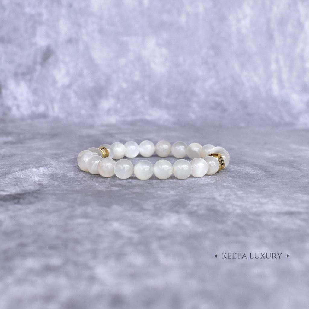 Lotus - Moonstone Bracelets -