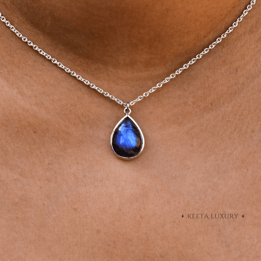 Magic Drop - Labradorite Necklace -