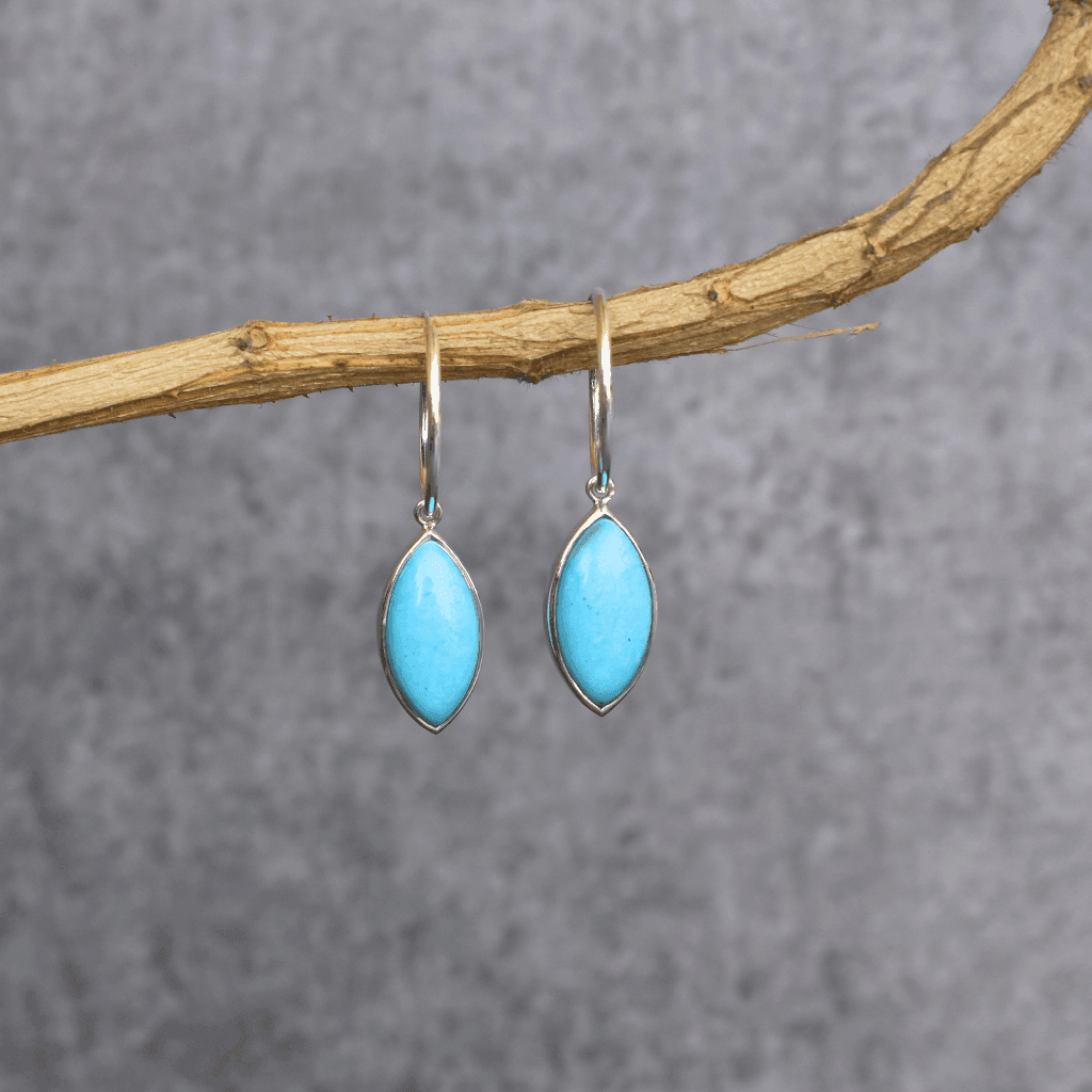 Marquise Swank - Turquoise Earrings -