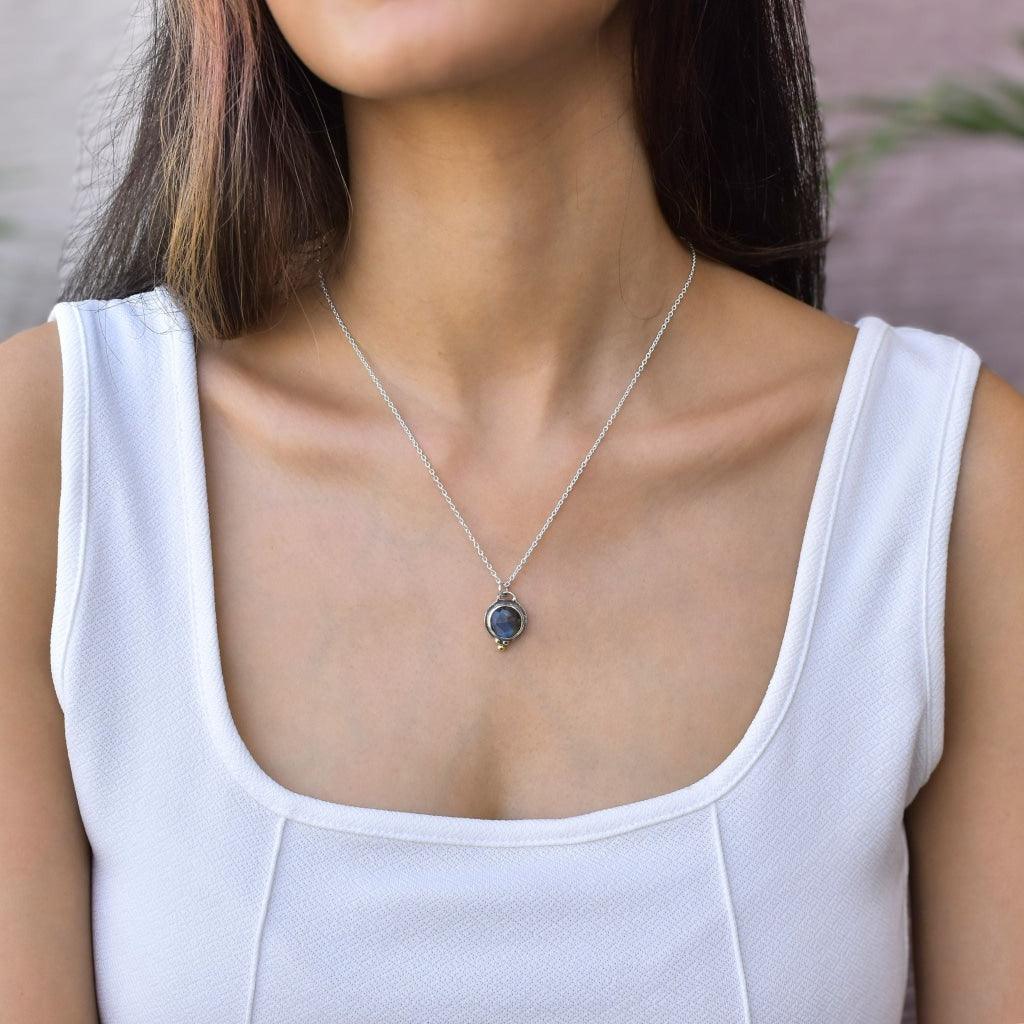 Modern Boho - Labradorite Necklace -