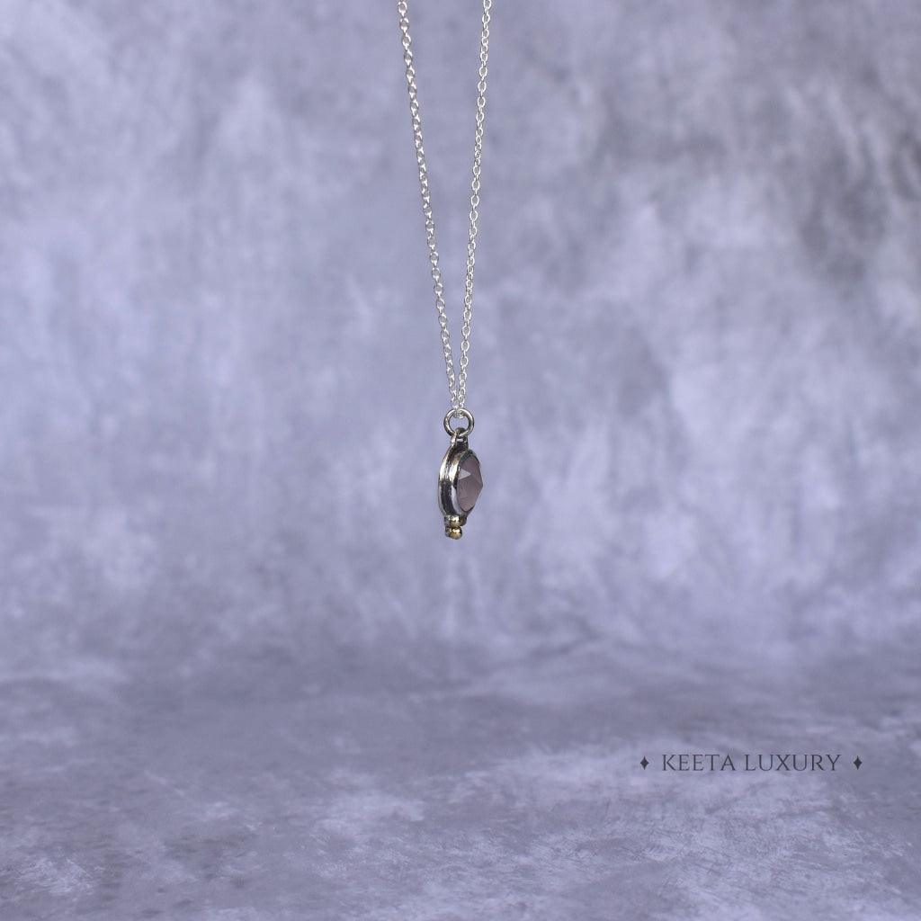 Modern Boho - Rose Quartz Necklace -