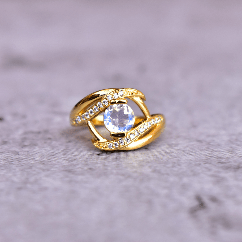 Modernly Vintage - Moonstone Ring -
