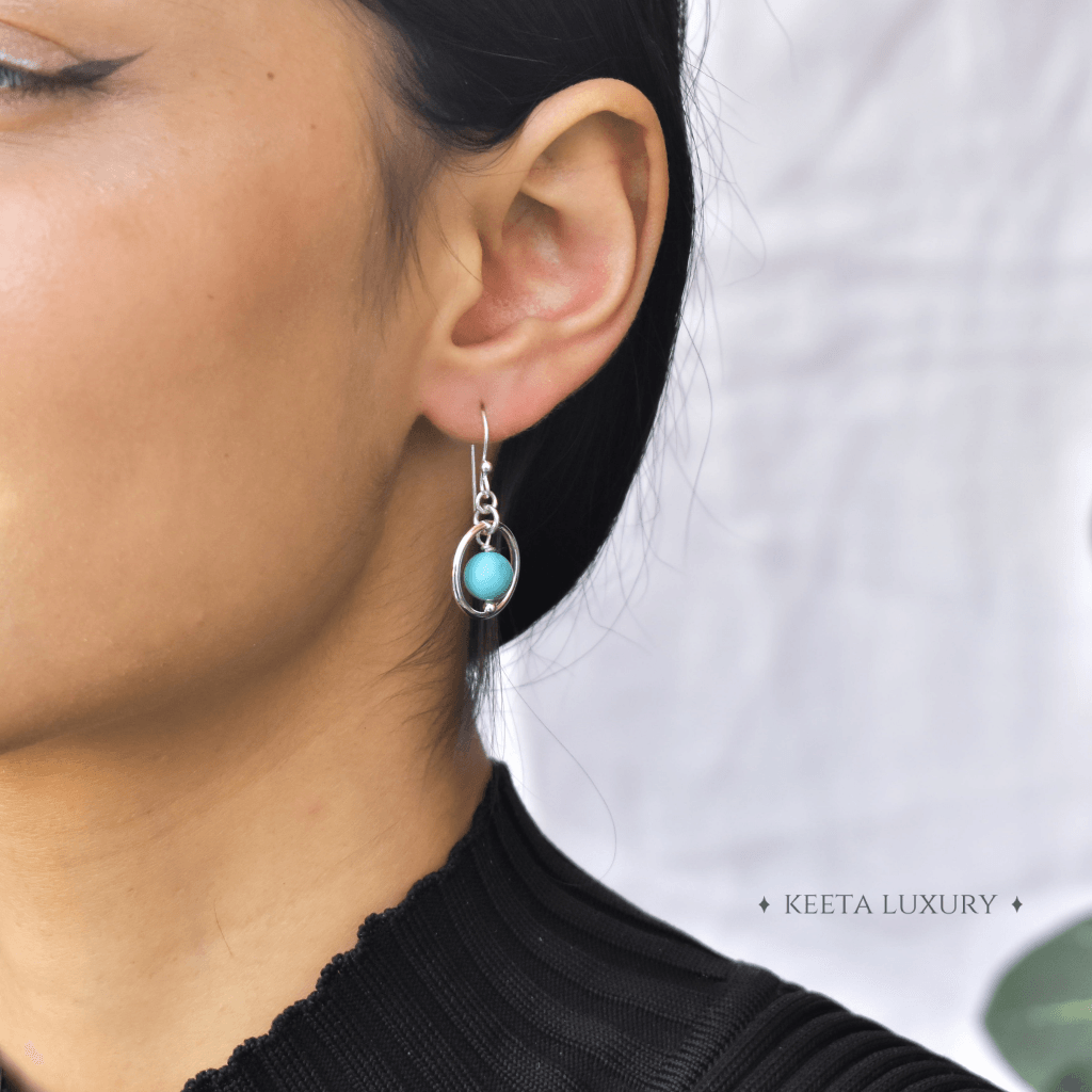 Mystic - Turquoise Earrings -