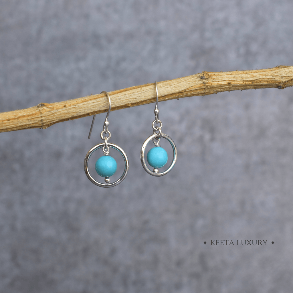 Mystic - Turquoise Earrings -
