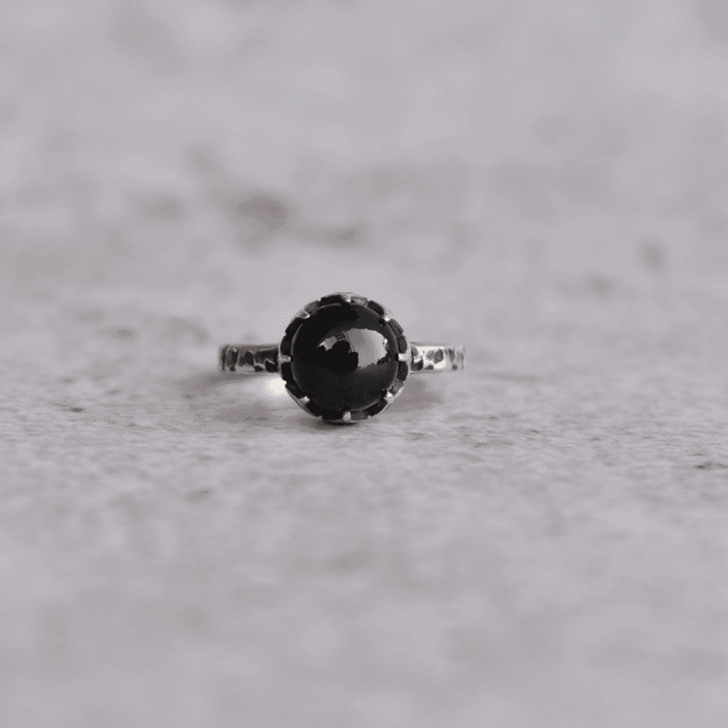 Mystic Twig - Black Onyx Ring -