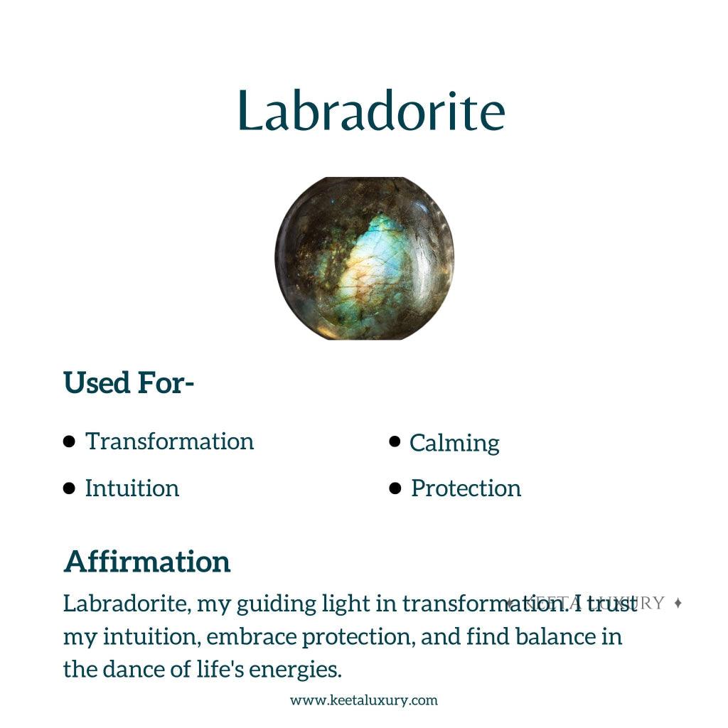 Oval Regency - Labradorite Necklace -