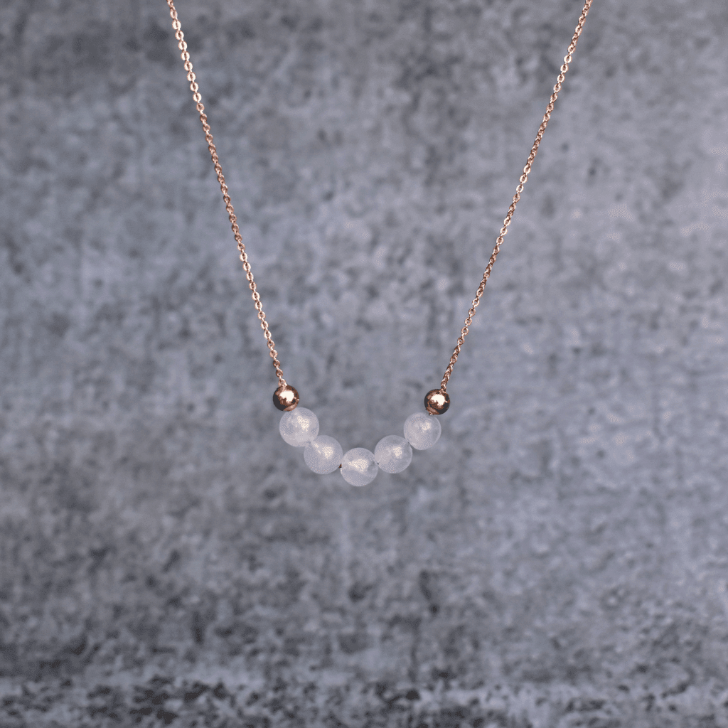 Pink Harmony - Rose Quartz Necklace -