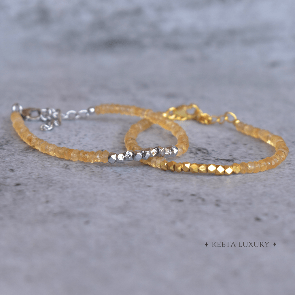 Positivity & Optimism - Citrine Bracelets -
