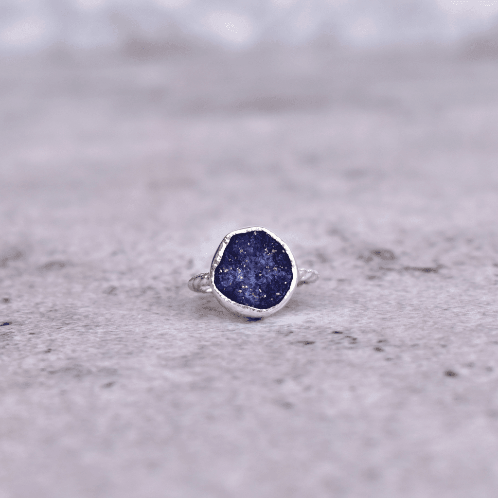 Raw Beauty - Lapis Lazuli Ring -
