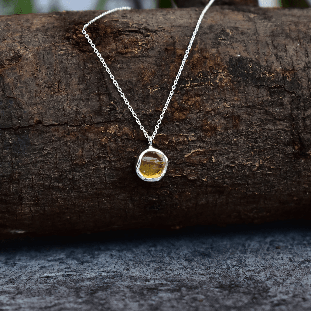Rawnetic - Citrine necklace -