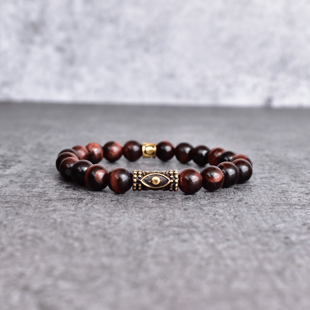 Red Alpha - Tiger Eye Bracelet -