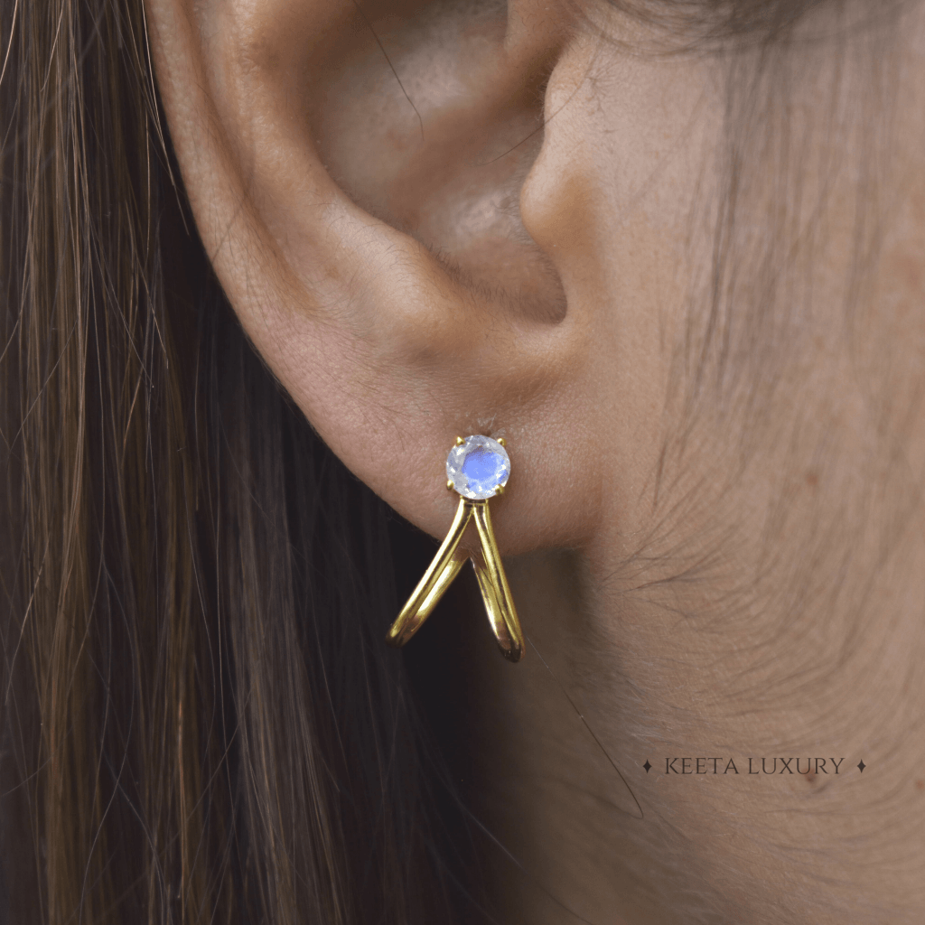 Rockstar - Moonstone Studs -