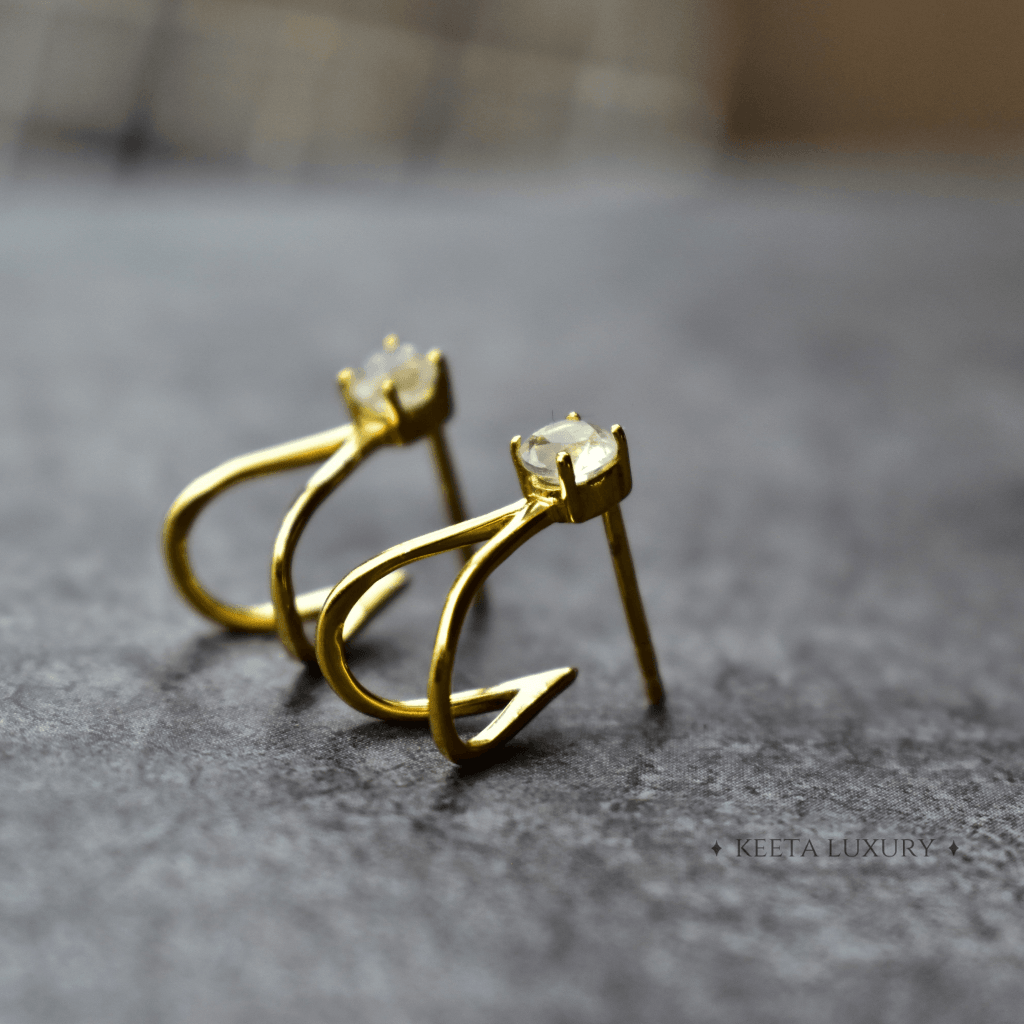 Rockstar - Moonstone Studs -