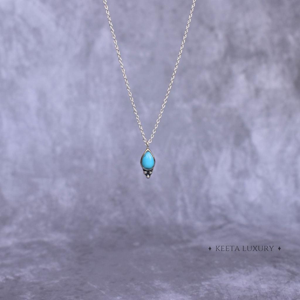 Simplicity Spell - Turquoise Necklace -