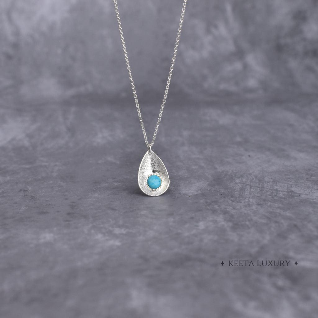 Subtle Elegance - Turquoise Necklace -