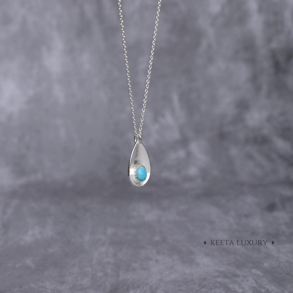 Subtle Elegance - Turquoise Necklace -