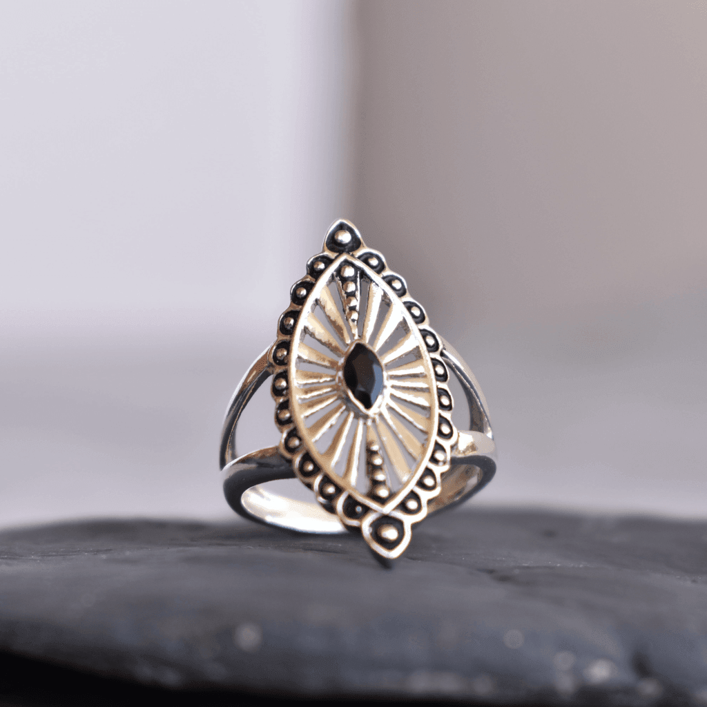 Traditions - Black Onyx Ring -