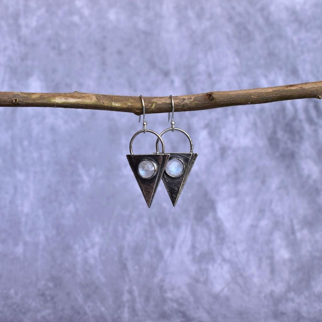 Tribal Treasures - Moonstone Earrings -