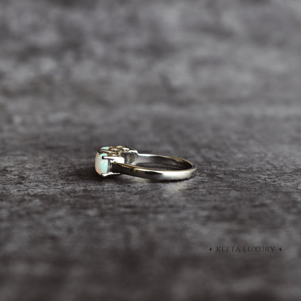 Trio Delight - Opal Ring -