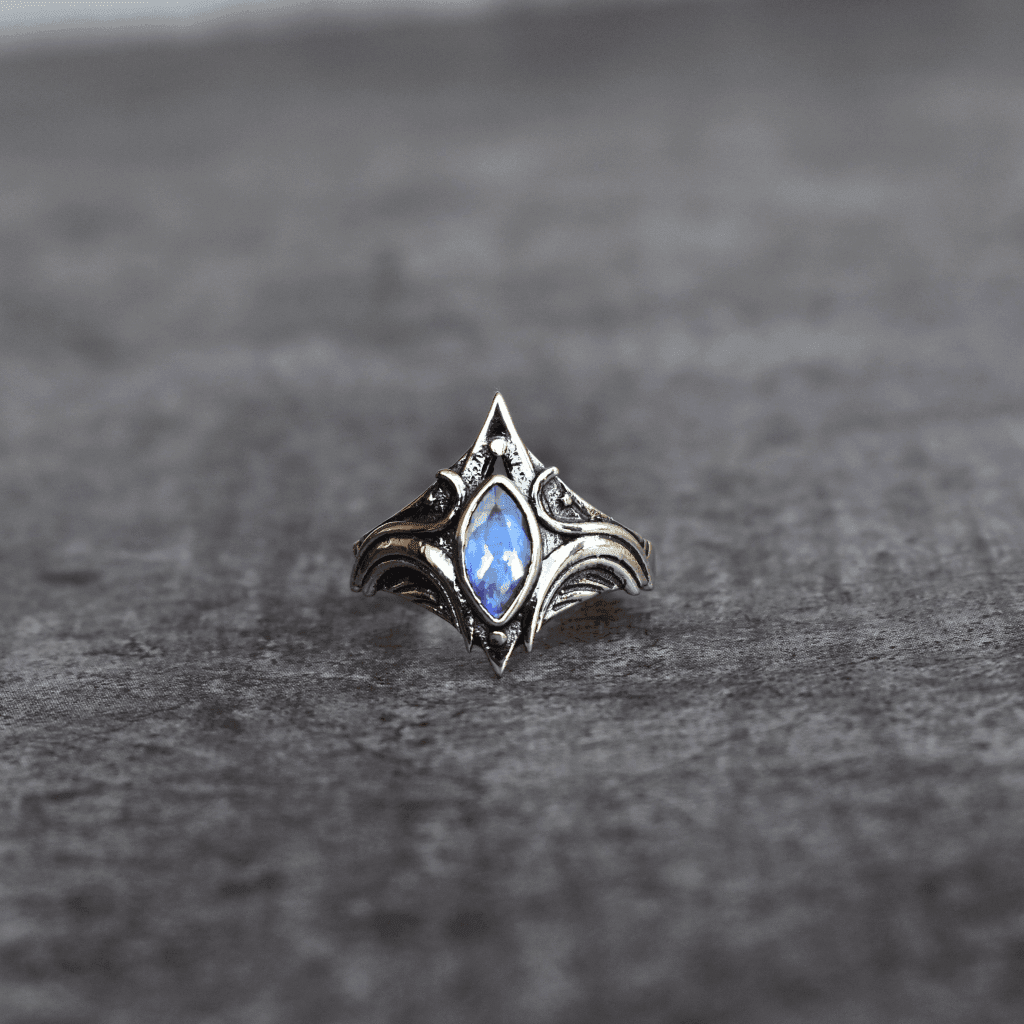 Viking Valor - Moonstone Ring -