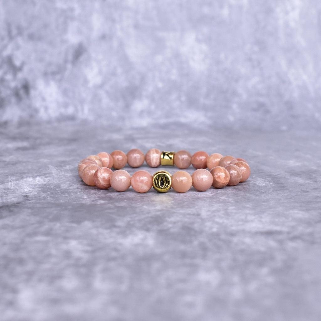 Vision Vibe - Peach Moonstone Bracelets -