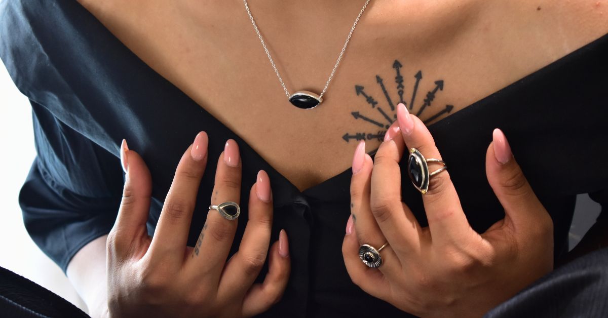 black onyx jewelry collection