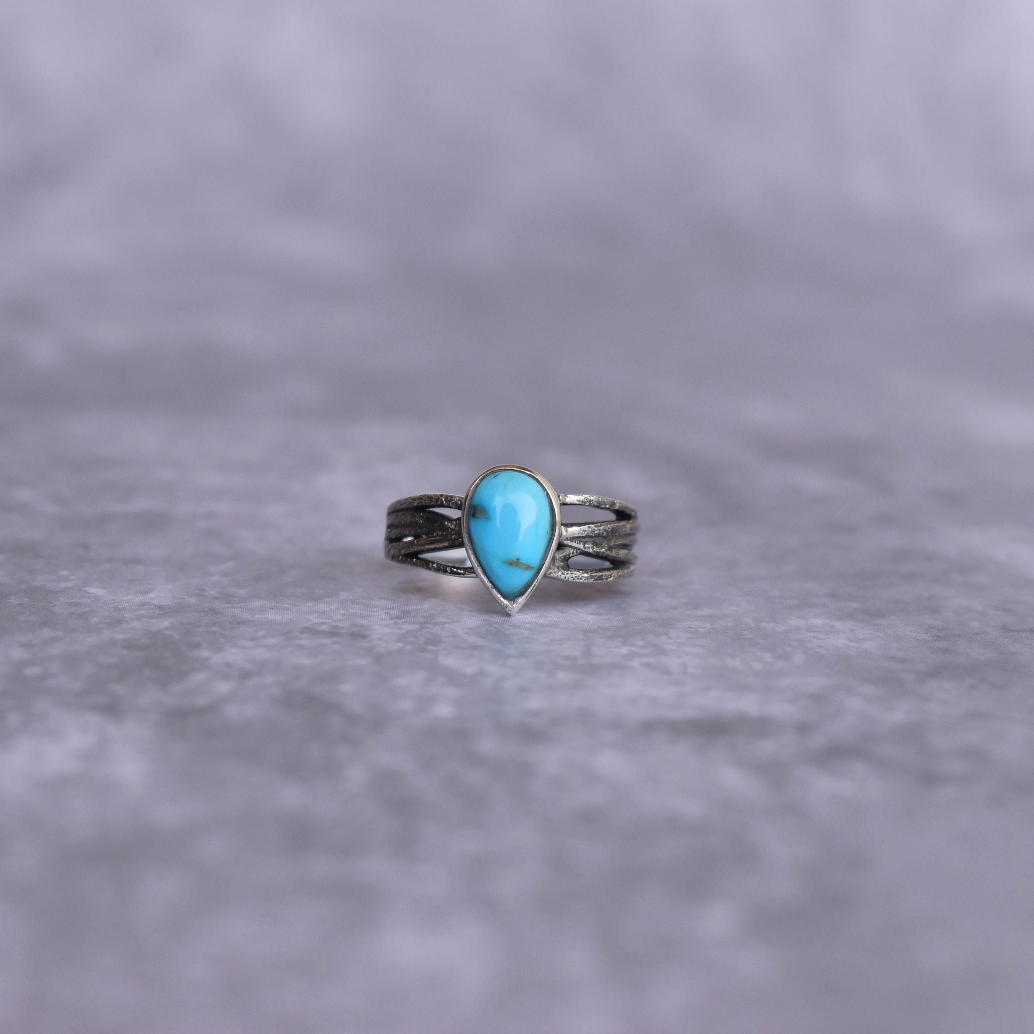 Pear Essence - Turquoise Ring