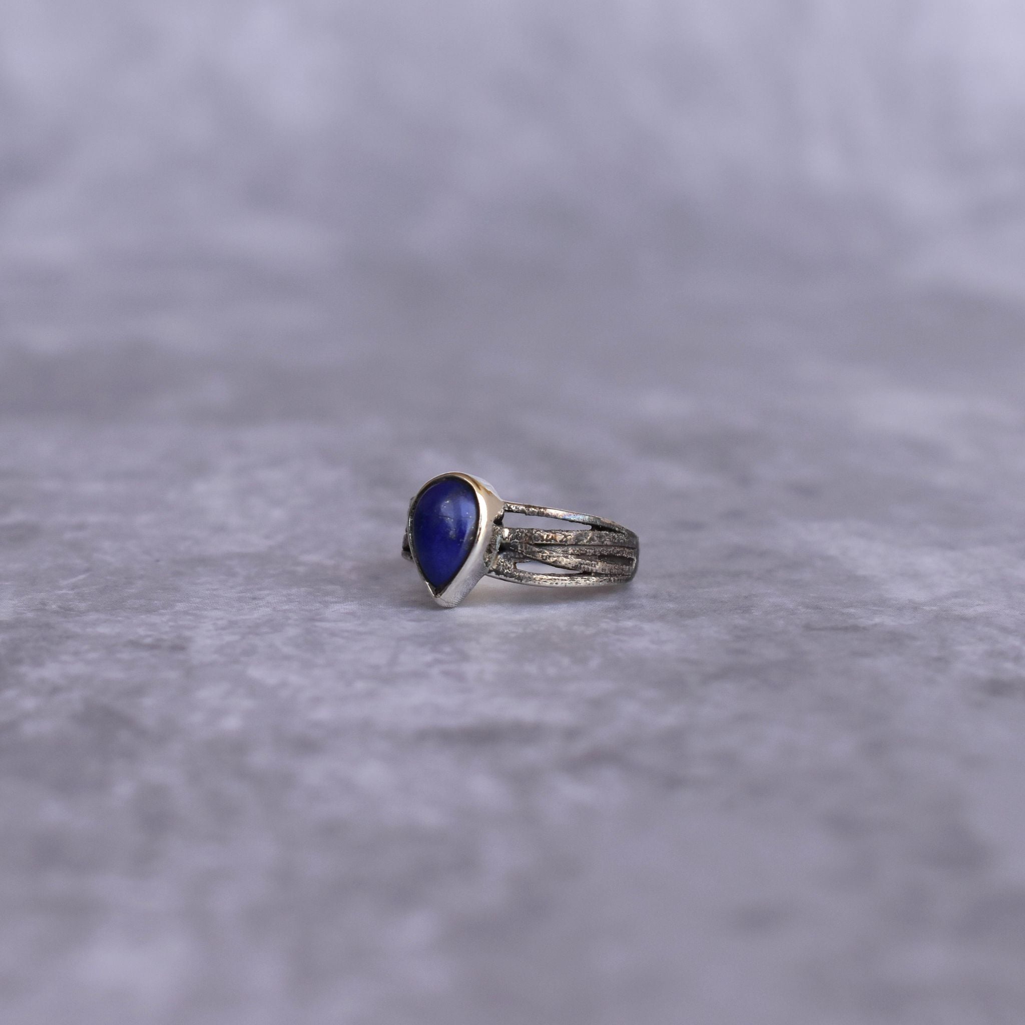 Cushion Conquer - Lapis Lazuli Ring