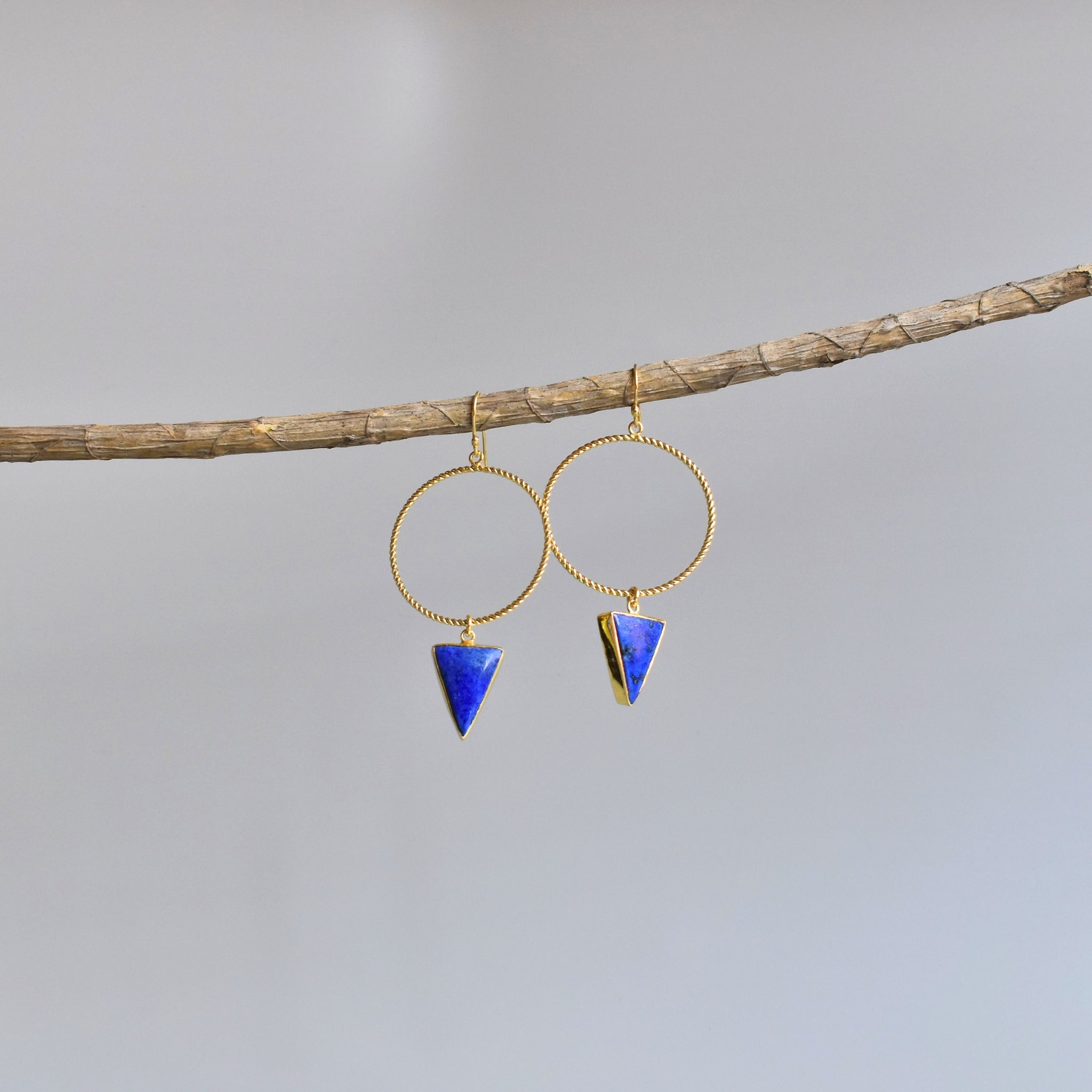 Nexus - Lapis lazuli Earrings