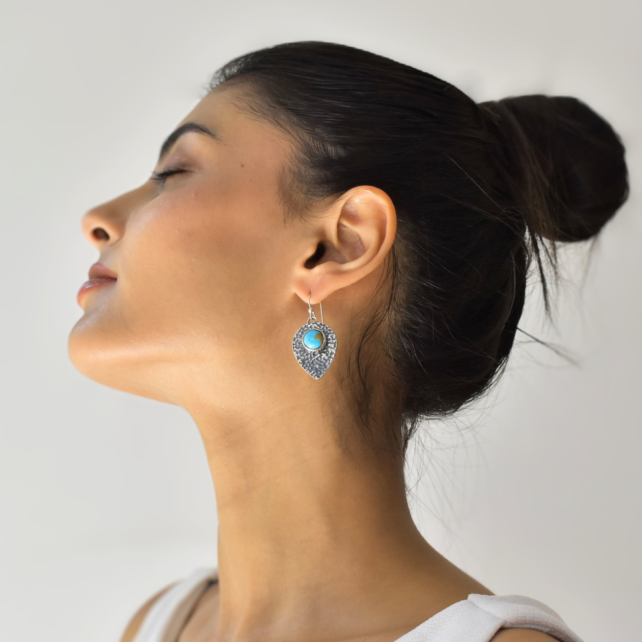 Pavo - Turquoise Earrings
