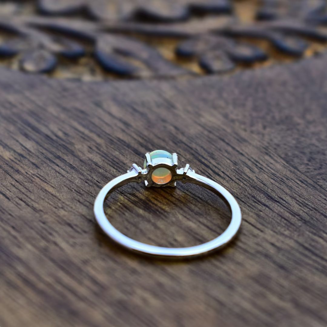 Minimal Delicacy - Opal Ring