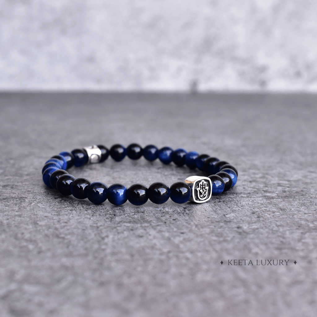 Balanced - Blue Tiger Eye Bracelet -