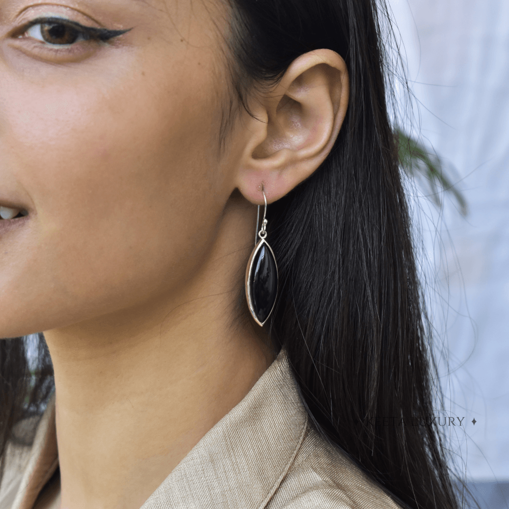 Black Onyx Earrings