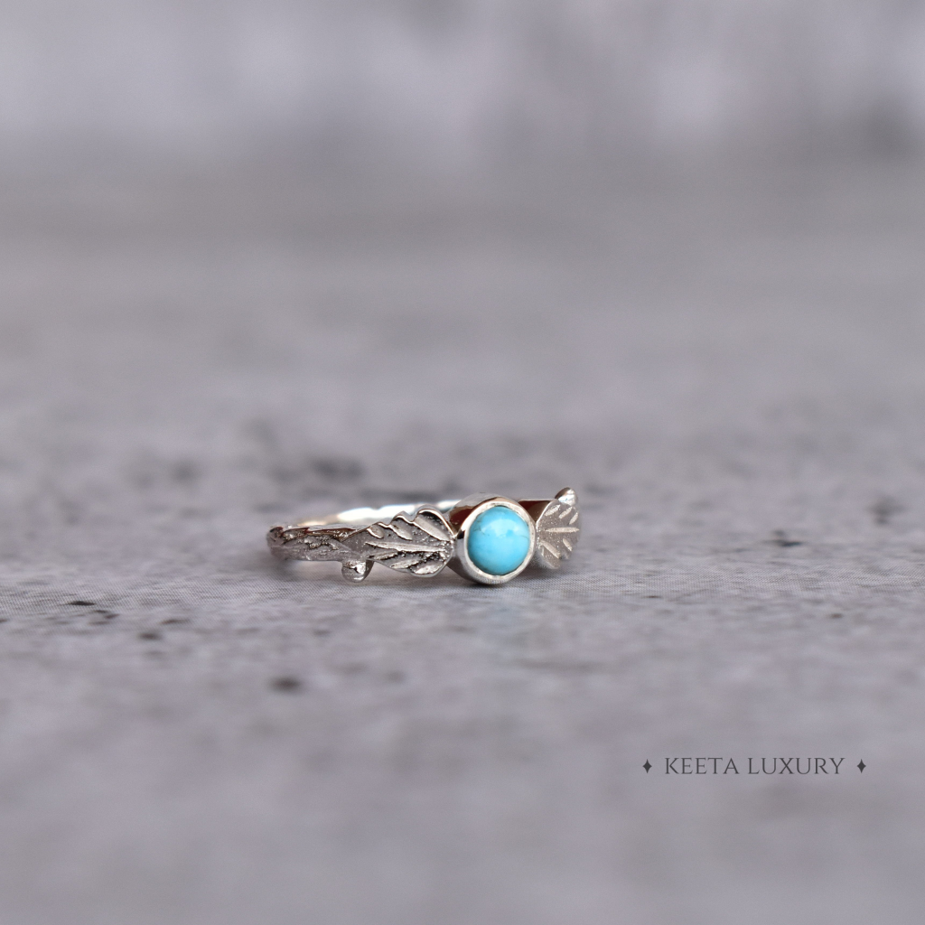 Earth's Radiance - Turquoise Ring -