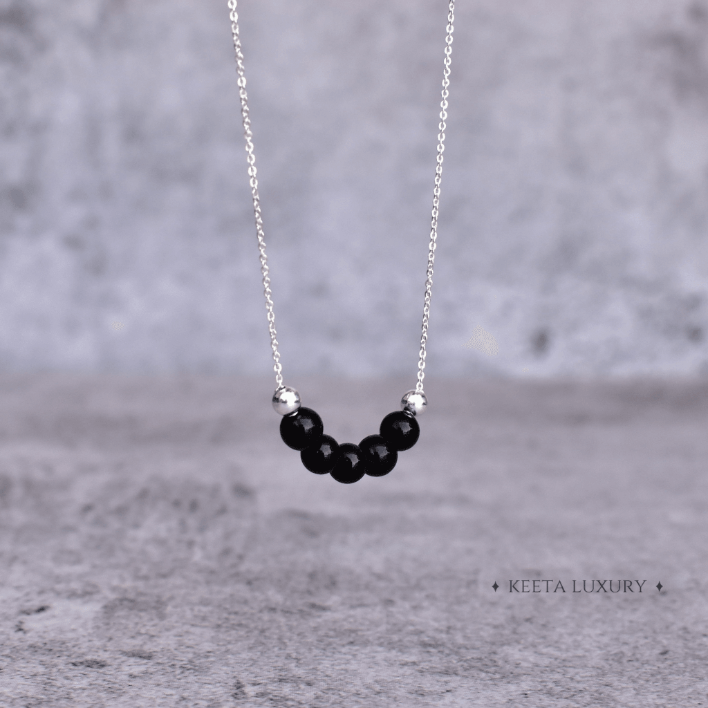 Eclipse Energy - Black Onyx Necklace -