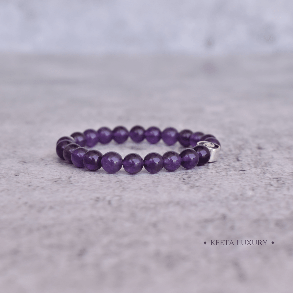 Gaze Of Protection - Amethyst Bracelets -