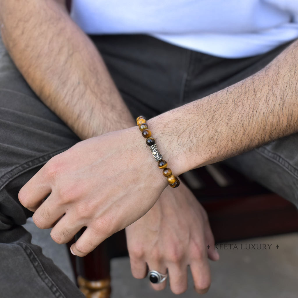 Gaze of Serenity - Tiger's Eye Bracelet -