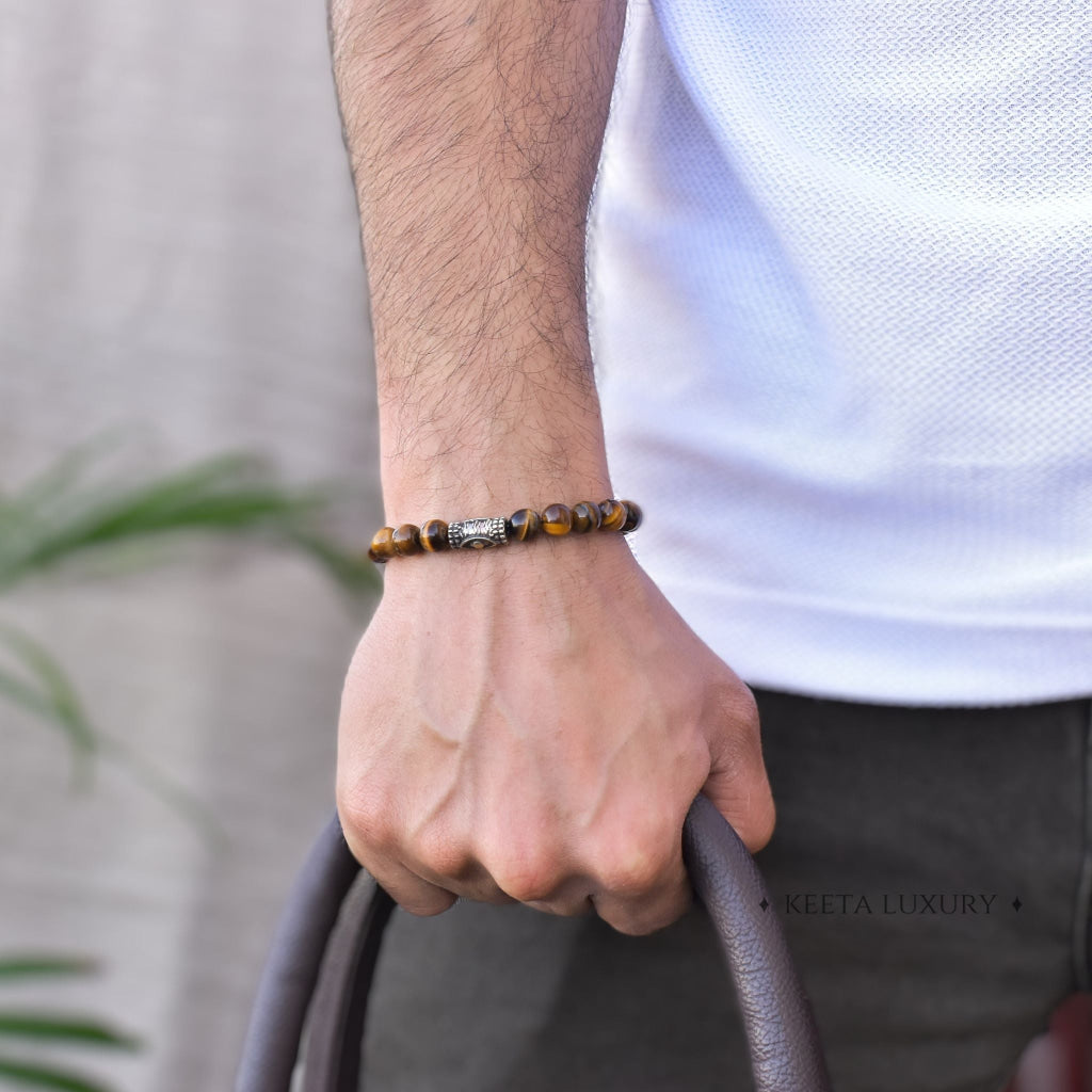 Gaze of Serenity - Tiger's Eye Bracelet -