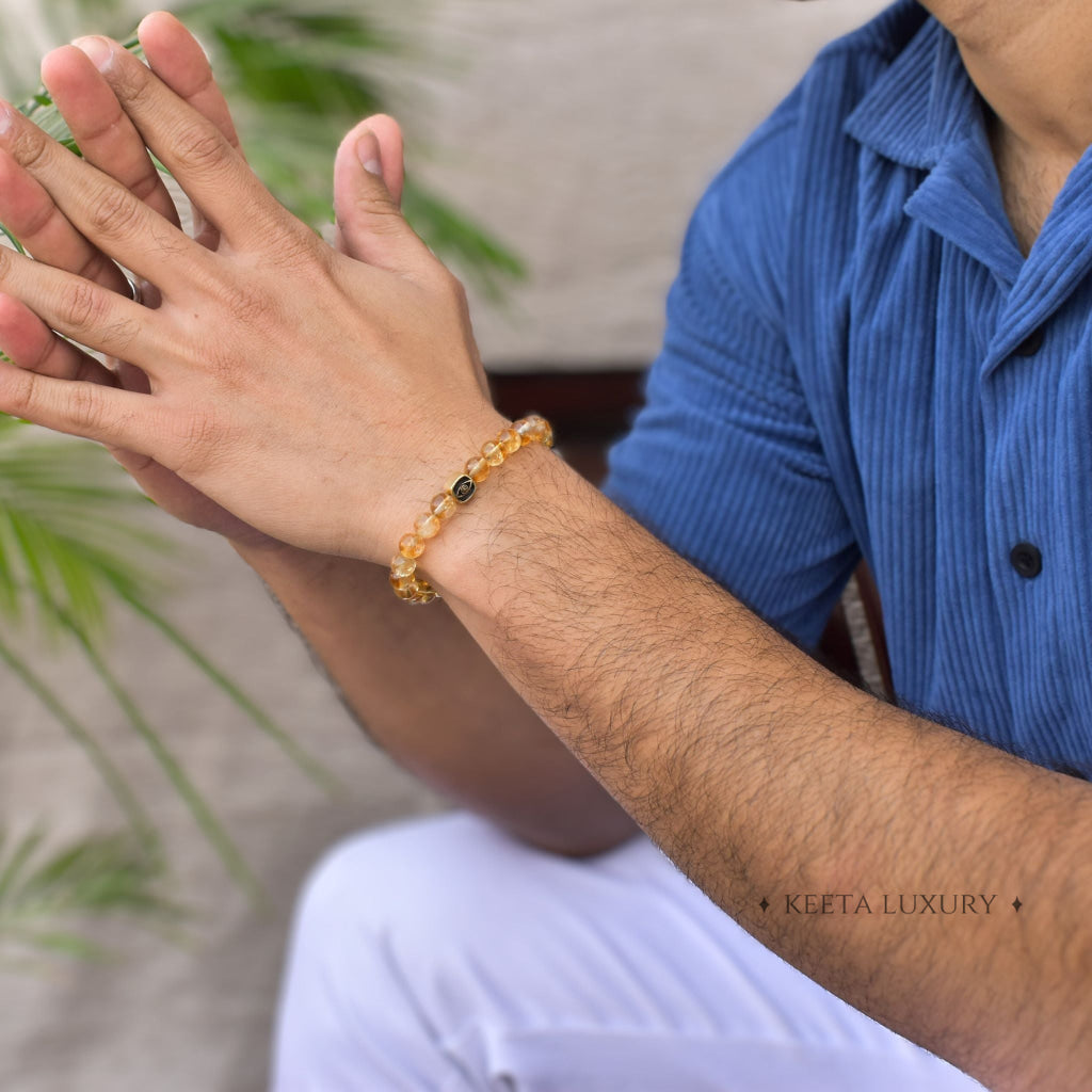 Golden Gaze - Citrine Bracelets -