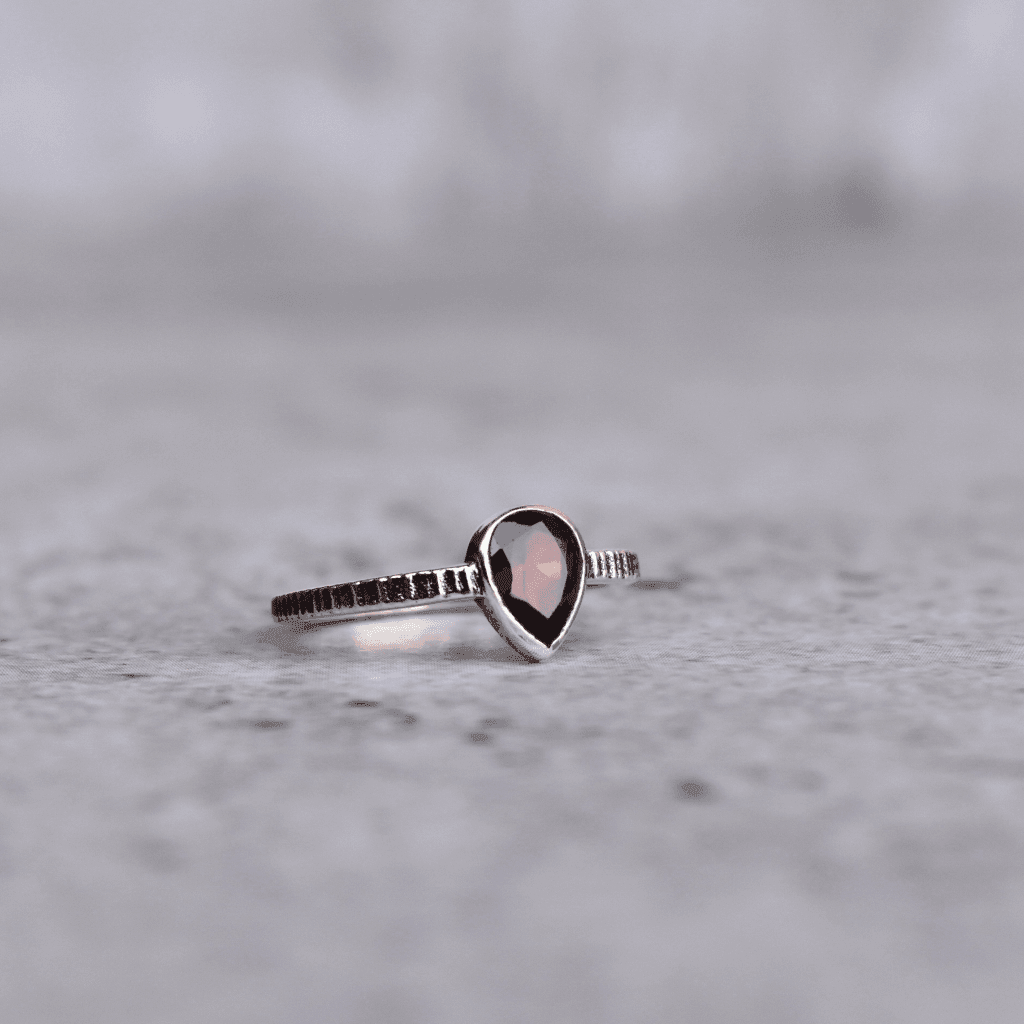 Gypsy Soul - Garnet Ring -