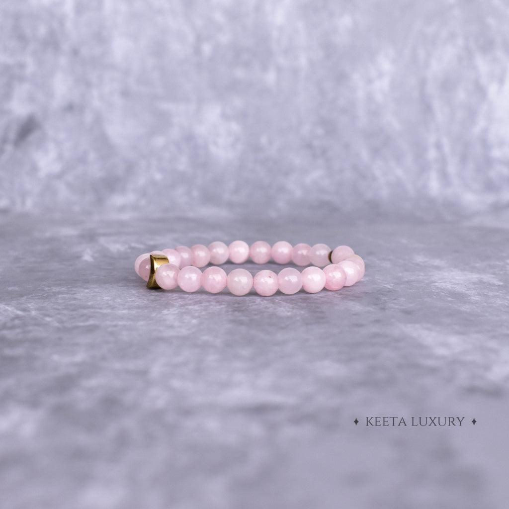 Lotus - Rose Quartz Bracelets Bracelets