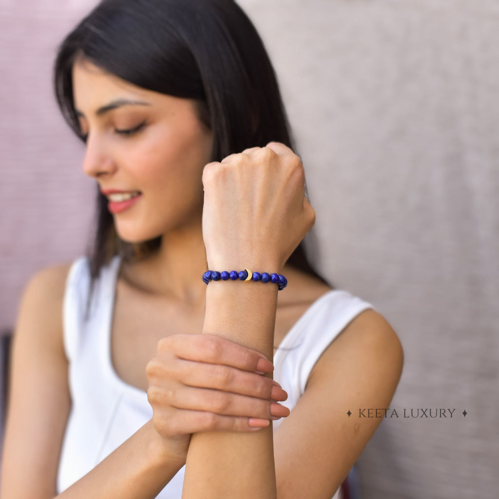 Lunar - Lapis Lazuli Bracelet Bracelets