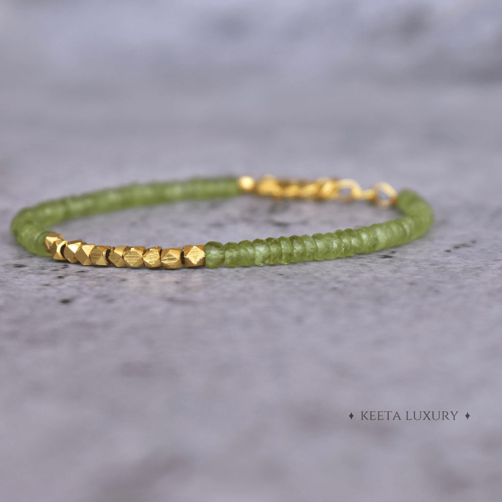 Prosperity - Peridot Bracelets -