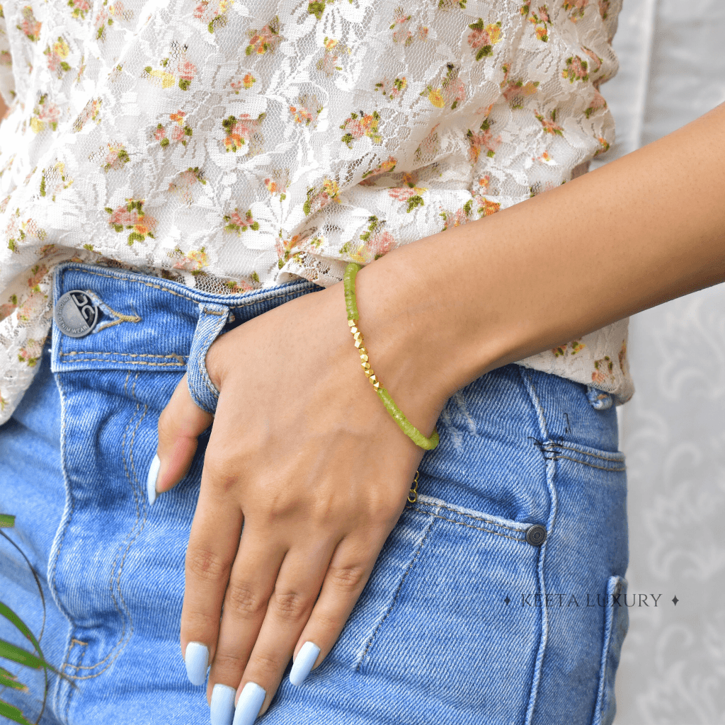 Prosperity - Peridot Bracelets -